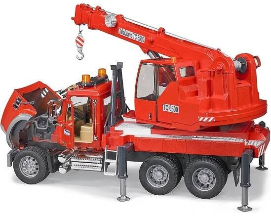 Bruder 2826 Mack Autojeřáb Hasiči