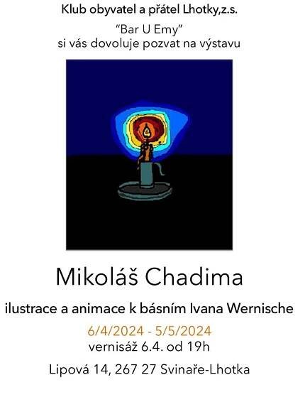 Výstava grafických listů Mikoláše Chadimy