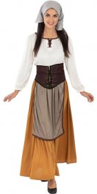Kostým středověký sedlák pro ženy