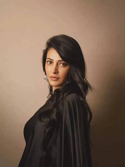 Shruti Haasan's Secret to Slaying Bold and Beautiful in Black Outfits