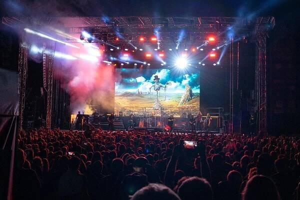 Rock Castle 2024 v Moravském Krumlově. Kreator oslaví čtyřicátiny