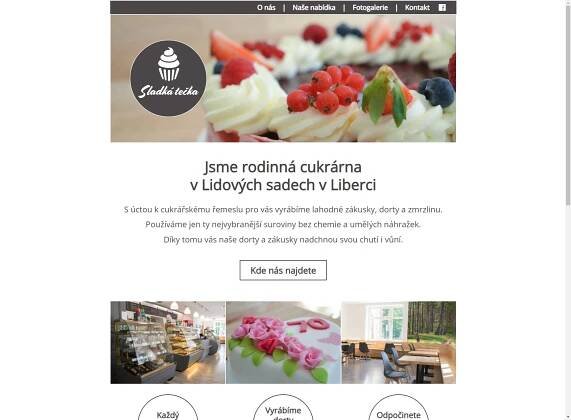 Cukrárna Sladká tečka Liberec