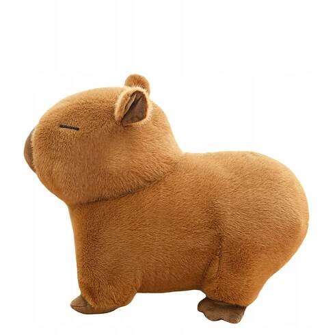 Plyšák Kapybara Hračka Plyšový Mazlíček Přítulníček ZOO - 22/28 cm