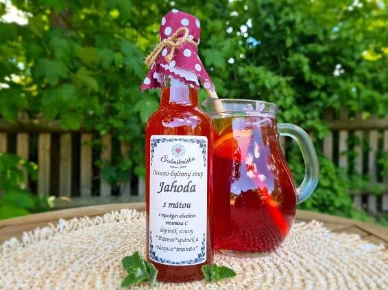 Sirup JAHODA S MÁTOU 0,25l