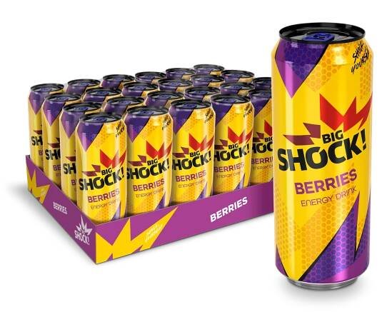 Big Shock! Berries karton 24x500ml