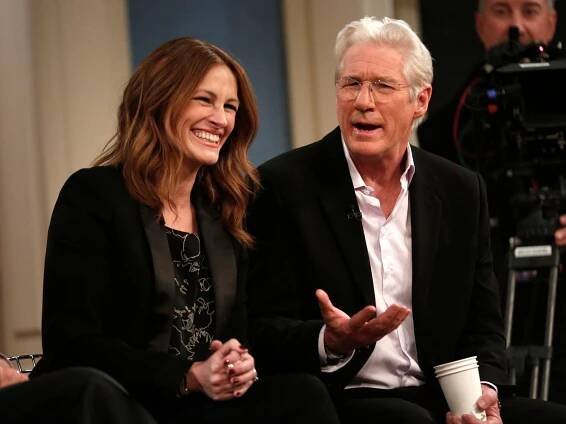 Richard Gere says he and 'Pretty Woman' co-star Julia Roberts had 'no chemistry'