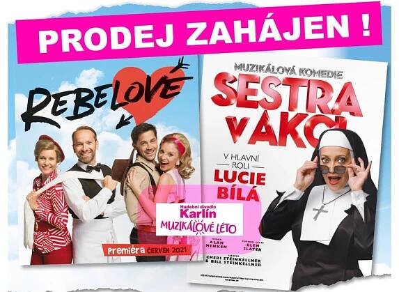 Hudební divadlo Karlín otevírá Letní Open Air scénu a zahájilo prodej vstupenek