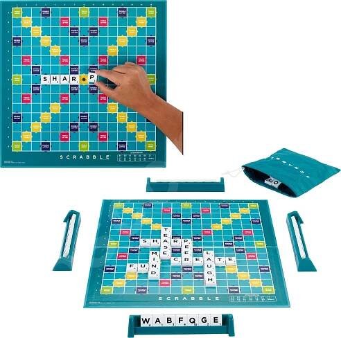 Mattel Scrabble Originál 2v1 CZ