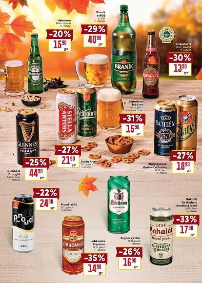 Leták BILLA leták - Podzimní nápoje - strana 10
