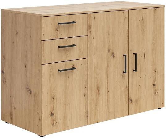 Komoda MultiDo 120 cm se 2 zásuvkami a 2 skříňkami