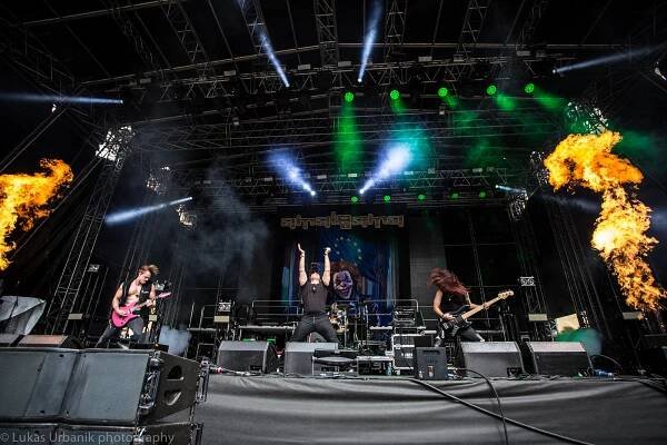 Rock Castle 2024 v Moravském Krumlově. Kreator oslaví čtyřicátiny