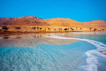 Mrtvé moře pobřeží — Stock obrázek