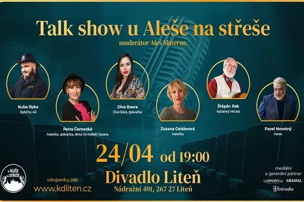 Talkshow U Aleše na střeše přivítá další slavné hosty