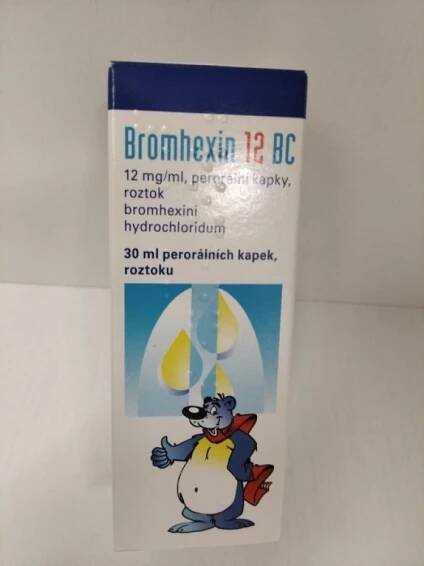 Bromhexin 12 BC kapky 30ml Berlin