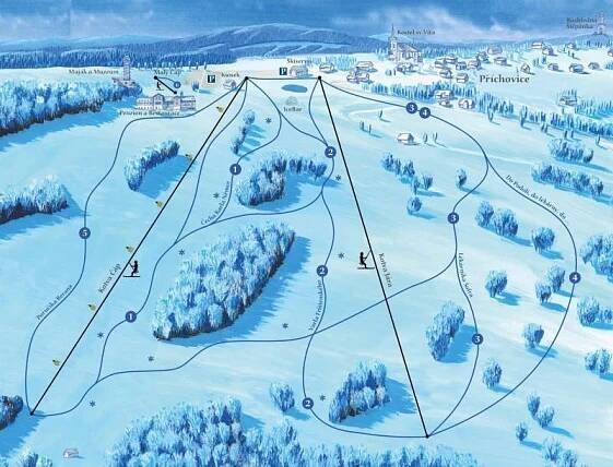 Ski areál U Čápa - Kořenov -... - Ski areál