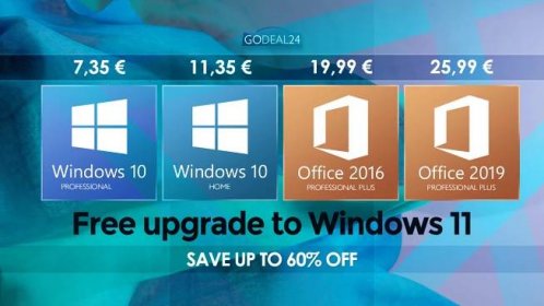 Připravte se na Windows 11 s klíčem pro Windows 10