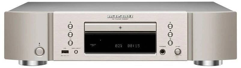 CD přehrávač MARANTZ CD6007 stříbrný/zlatý