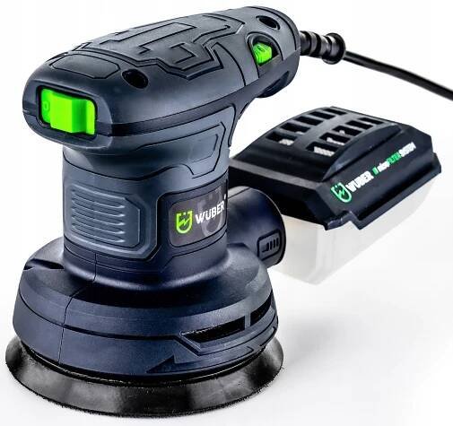 EXCENTRICKÁ BRUSKA OSCILAČNÍ 1100 W regulace otáček 125 mm krátká Kód výrobce W23001 SZLIFIERKA OSCYLACYJNA MIMOŚRODOWA