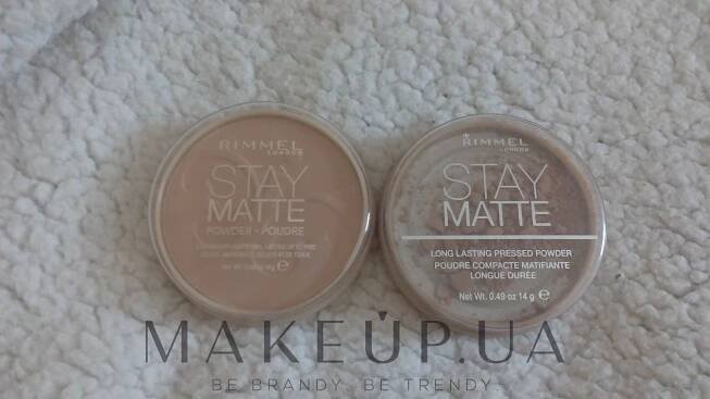 Rimmel Stay Matte Long Lasting Powder - Matující pudr | Makeup.cz