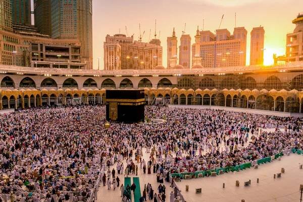 Makkah,,Saudi,Arabia,-,12.11.2019,-,Sunset,At,The,Kaaba