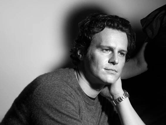 Jonathan Groff Rolls Merrily Back