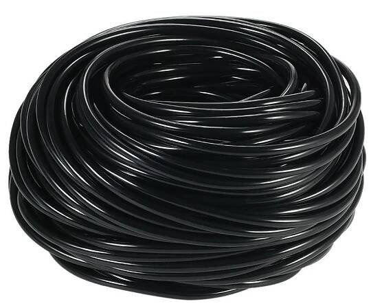 50m zavlažovací trubice 4/7mm systém kapkové závlahy pro domácí zahradní rostliny Květiny Zásobování vodou