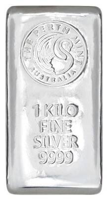 Perth Mint - 1 kg - stříbrný investiční slitek