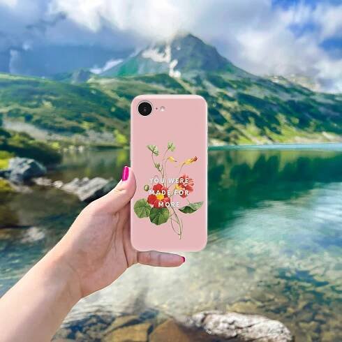 Pouzdro pro IPHONE 16E SILNÉ ŽENSKÉ PĚKNÉ KVĚTINOVÉ BAREVNÉ SUPER MIX VZORŮ Značka Futeralik