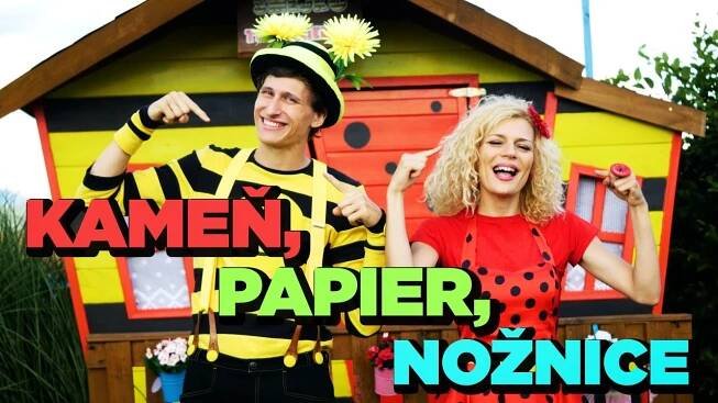 Smejko a Tanculienka - Kameň, papier, nožnice