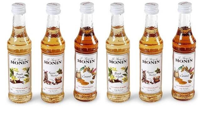 Sirupy do kávy nejoblíbenější Monin sirupy
