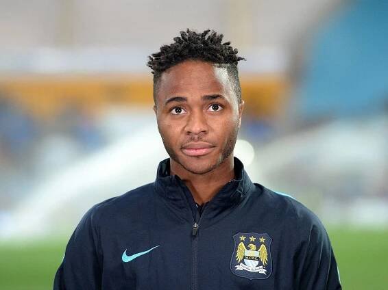 Frontal Shot Of Raheem Sterling Wallpaper