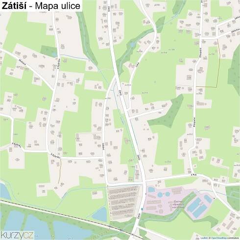 Zátiší - mapy | Kurzy.cz