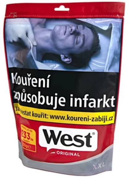 Tabák - West 98g Red R