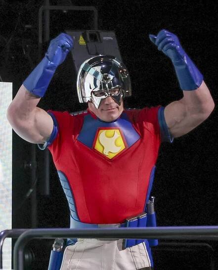 John Cena at an event for Peacemaker (2022)