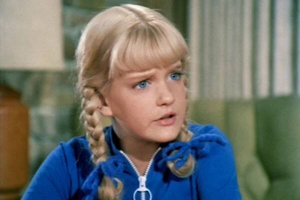 Susan Olsen as Cindy Brady in the BRADY BUNCH episode, "The Subject Was Noses." Original air date, February 9, 1973