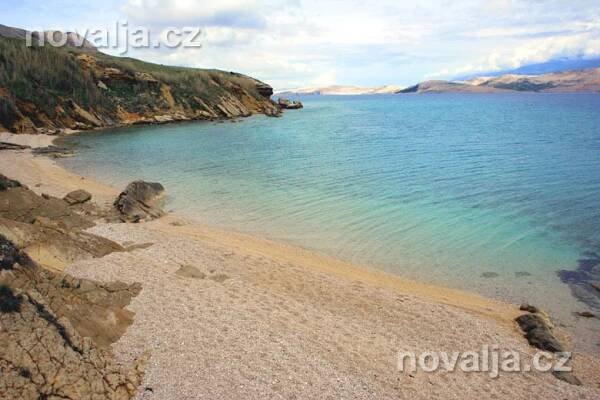 Pláže Pag Vodice, ostrov Pag | NOVALJA