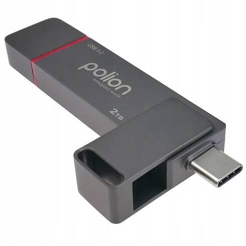Ultrarychlý 2TB | 560MB/s | USB 3.2 flash disk, paměť POLION, duální USB-C+A Stav balení originální