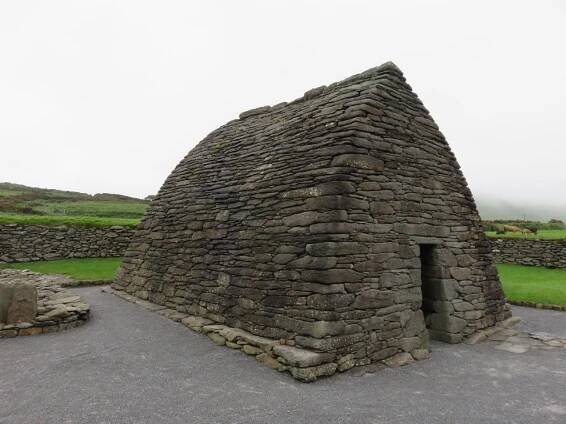 Gallarus Oratory, County Kerry. Similar to remains found on Croagh Patrick