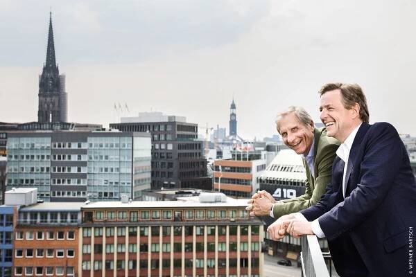 Ulrich Wickert, Klaus Cleber, Foto: Werner Bartsch