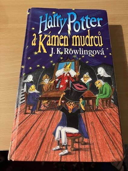Harry Potter a kámen mudrců 1 vydání - Knižní sci-fi / fantasy