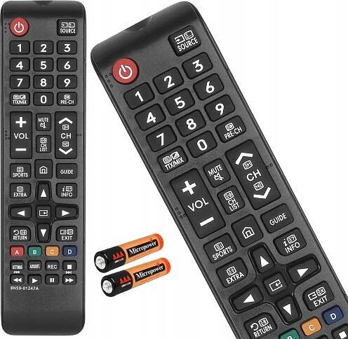 UNIVERZÁLNÍ DÁLKOVÉ OVLÁDÁNÍ PRO TELEVIZOR SAMSUNG SMART 3D BATERIE BONUS