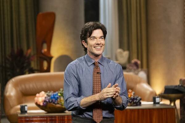 John Mulaney at Everybody's Live with John Mulaney at The Sunset Gower Studios on May 7, 2025 in Los Angeles, CA. Cr. Adam Rose/Netflix © 2025