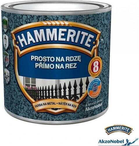 Akzo Nobel Hammerite přímo na rez 0,25L kladívkový hnědý