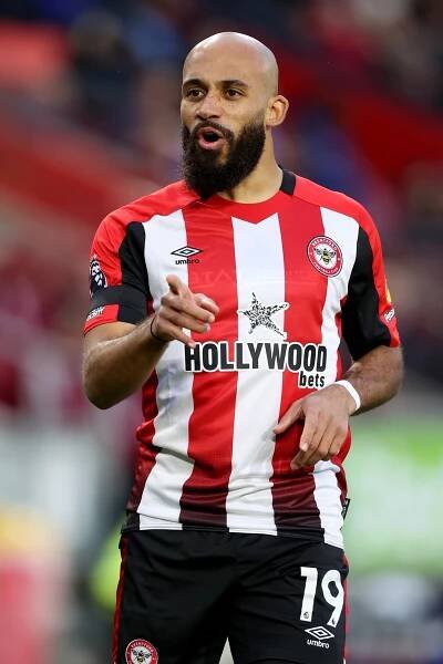 Bryan Mbeumo, Brentford FC player.
