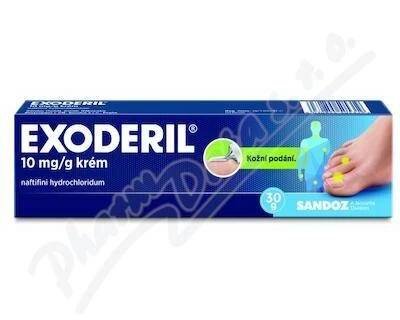 Exoderil krém 10mg/g 30g
