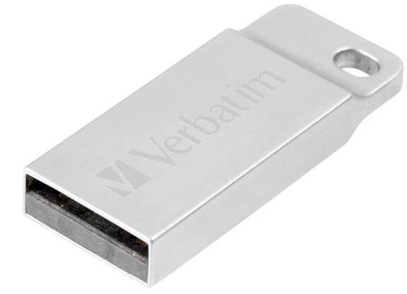 Verbatim Metall-Gehäuse USB flash disk 32 GB stříbrná 98749 USB 2.0