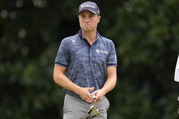 Justin Thomas at the Tour Championship.