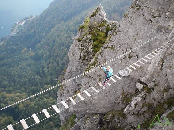 Drachenwand pohodově ferrátkou C/D | MLeader