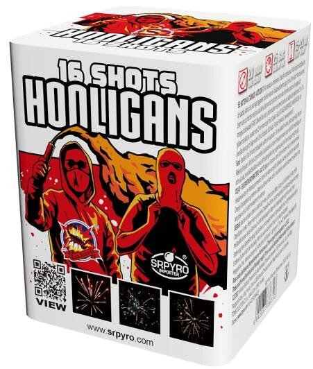 Ohňostroj Hooligans 16ran 20mm 1ks
