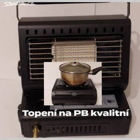 Plynové topení na PB s keramickým hořákem - Praha